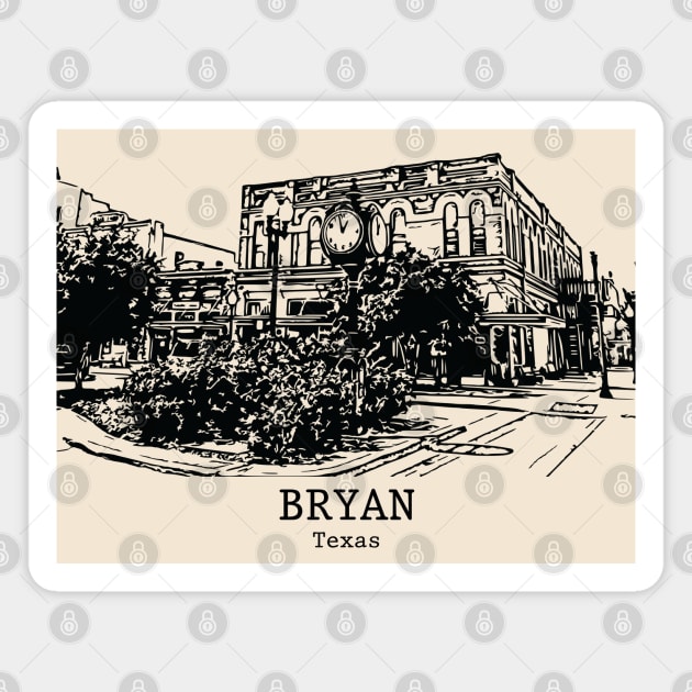 Bryan - Texas Magnet by Lakeric